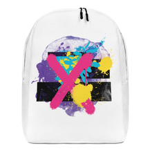 Default Title Abstract Series 01 Minimalist Backpack White by Design Express