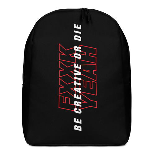 Default Title Be Creative or Die Minimalist Backpack by Design Express