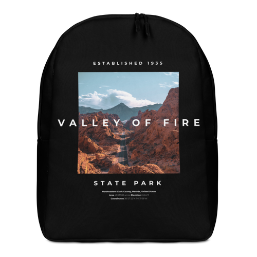 Default Title Valley of Fire Minimalist Backpack by Design Express