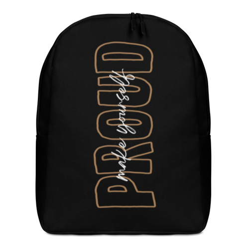 Default Title Make Yourself Proud Minimalist Backpack by Design Express