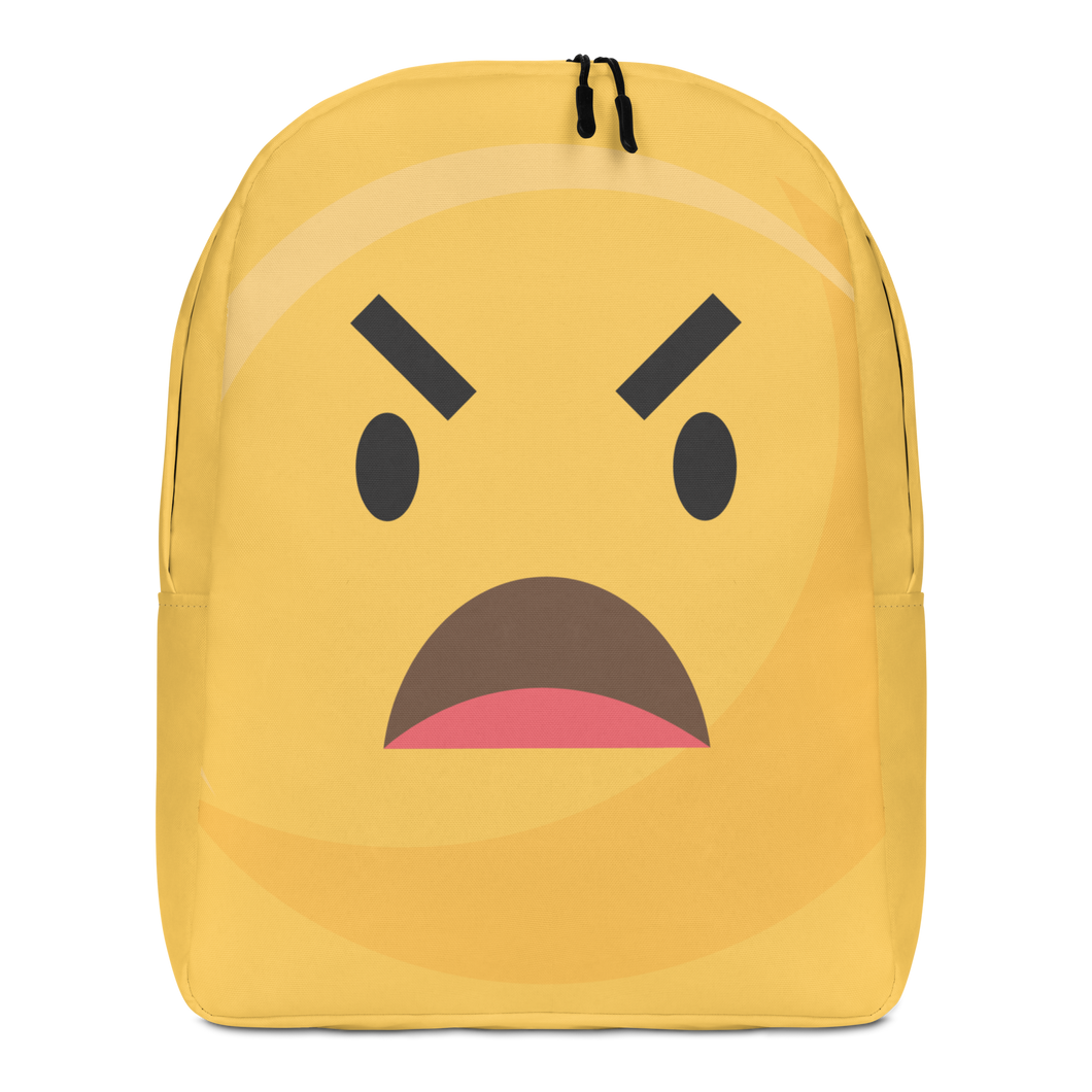 Shock Emoji Minimalist Backpack