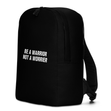 Be a Warrior, Not a Worrier Funny Minimalist Backpack by Design Express