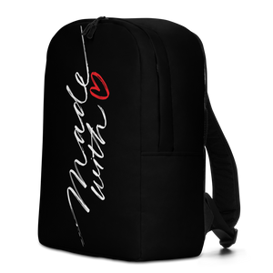 Made With Love (Funny) Minimalist Backpack by Design Express