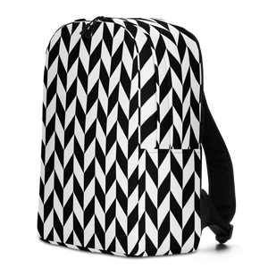 Chevron Flip Pattern Minimalist Backpack by Design Express