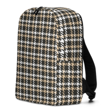 Houndstooth Small Pattern Minimalist Backpack by Design Express