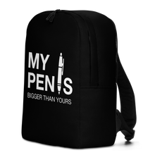 My pen is bigger than yours (Funny) Minimalist Backpack by Design Express