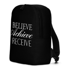 Believe Achieve Receieve Minimalist Backpack by Design Express