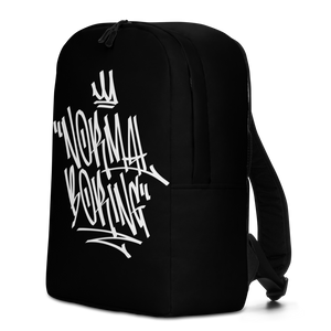 Normal is Boring Graffiti (motivation) Minimalist Backpack by Design Express