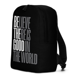 Believe There is Good in the World (motivation) Minimalist Backpack by Design Express