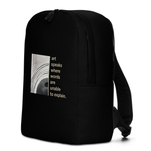 Art speaks where words are unable to explain Minimalist Backpack by Design Express