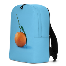 Orange on Blue Minimalist Backpack by Design Express