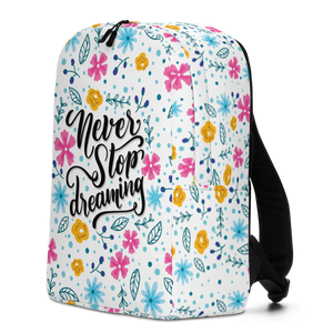 Never Stop Dreaming Minimalist Backpack by Design Express