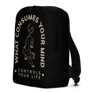 What Consume Your Mind Minimalist Backpack by Design Express