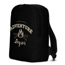 Travel More Adventure Begins Minimalist Backpack by Design Express