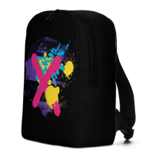 Abstract Series 01 Minimalist Backpack Black by Design Express