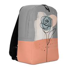 Soft Flower Line Minimalist Backpack by Design Express