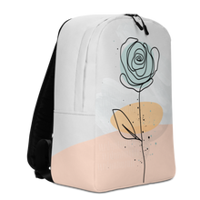 Pasty Flower Line Minimalist Backpack by Design Express