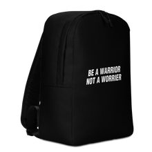 Be a Warrior, Not a Worrier Funny Minimalist Backpack by Design Express