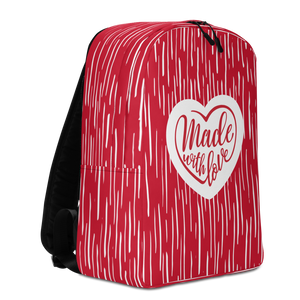 Made With Love (Heart) Minimalist Backpack by Design Express