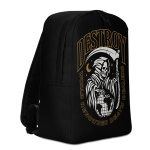 Destroy World Minimalist Backpack by Design Express