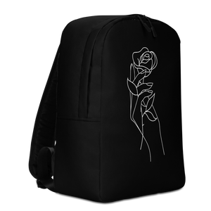 Rose in Hand Minimalist Backpack by Design Express