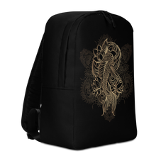 Gold Koi Fish Minimalist Backpack by Design Express