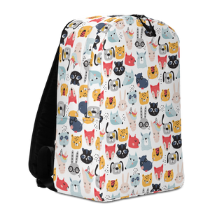 Funny Animal Pattern Minimalist Backpack by Design Express