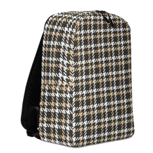 Houndstooth Small Pattern Minimalist Backpack by Design Express