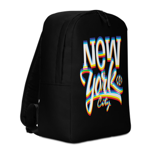 New York City Glitch Minimalist Backpack by Design Express