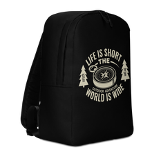 Life Is Short, World is Wide Minimalist Backpack by Design Express