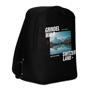 Grindelwald Switzerland Minimalist Backpack by Design Express