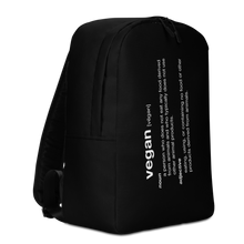 Vegan Dictionary Minimalist Backpack by Design Express