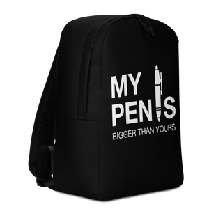 My pen is bigger than yours (Funny) Minimalist Backpack by Design Express