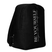 Be Yourself Quotes Minimalist Backpack by Design Express