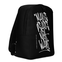 Make Peace Not War Vertical Graffiti (motivation) Minimalist Backpack by Design Express