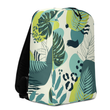 Fresh Tropical Leaf Pattern Minimalist Backpack by Design Express