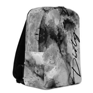 Dirty Abstract Ink Art Minimalist Backpack by Design Express