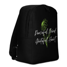 Peaceful Mind Grateful Heart Minimalist Backpack by Design Express