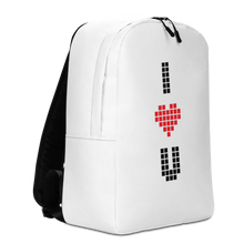 I Heart U Pixel Minimalist Backpack by Design Express