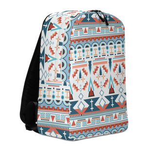 Traditional Pattern 03 Minimalist Backpack by Design Express