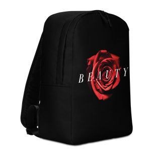 Beauty Red Rose Minimalist Backpack by Design Express