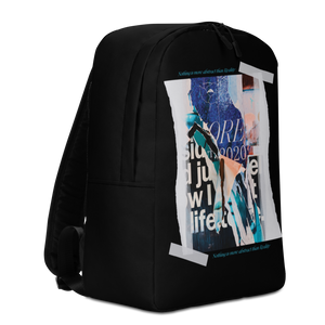 Nothing is more abstarct than reality Minimalist Backpack by Design Express