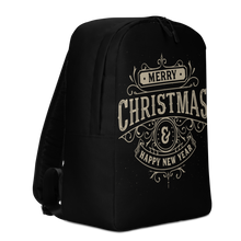 Merry Christmas & Happy New Year Minimalist Backpack by Design Express