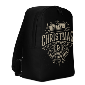 Merry Christmas & Happy New Year Minimalist Backpack by Design Express