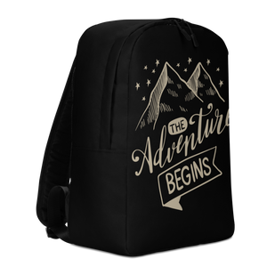 The Adventure Begins Minimalist Backpack by Design Express