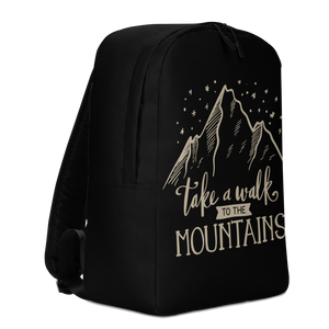 Take a Walk to the Mountains Minimalist Backpack by Design Express