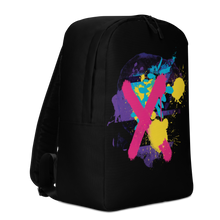 Abstract Series 01 Minimalist Backpack Black by Design Express