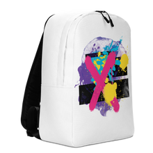 Abstract Series 01 Minimalist Backpack White by Design Express