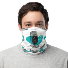 Default Title Composition Abstract Art Face Mask & Neck Gaiter by Design Express