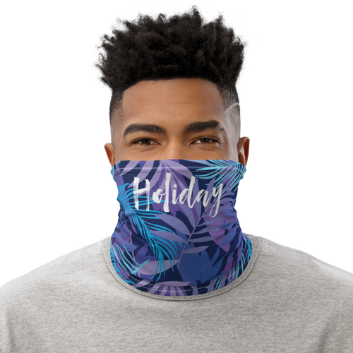 Default Title Floral Holiday Face Mask & Neck Gaiter by Design Express